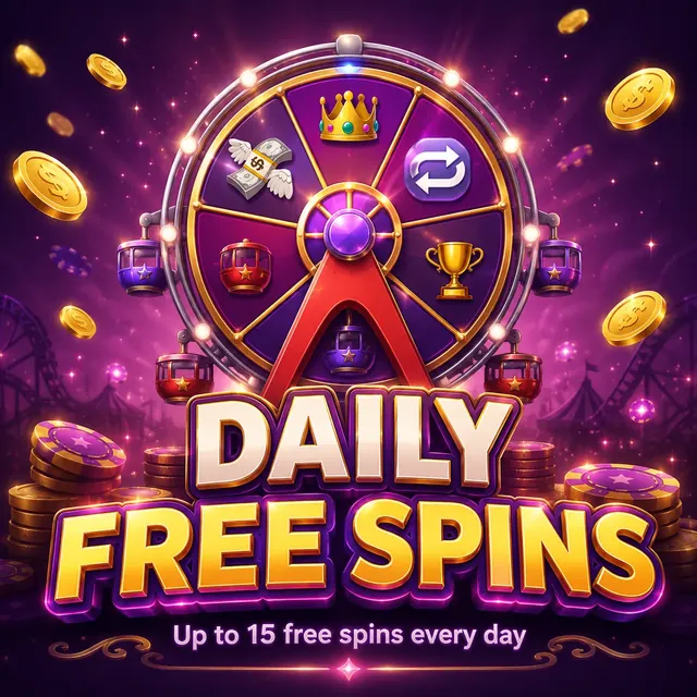 Daily Free Spins artwork
